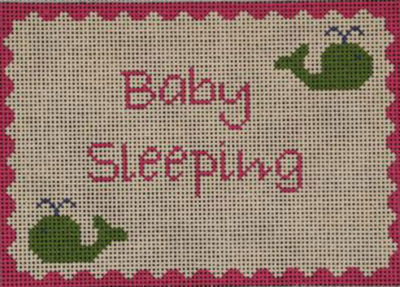Baby - Pink & Green Whale