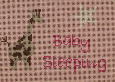 Baby - Baby Sleeping Giraffe-pink