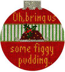 Figgy Pudding with Ball Top