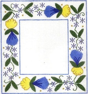 BLUE/YELLOW/WHITE FRAME