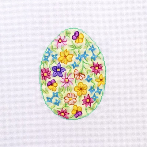Egg:  Floral Vine