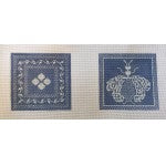 Coaster: Napoleon's Bee Wedgewod & White