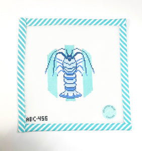 Blue Lobster Mini Round