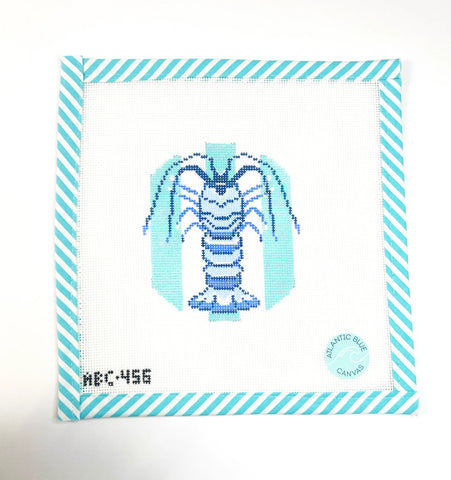 Blue Lobster Mini Round