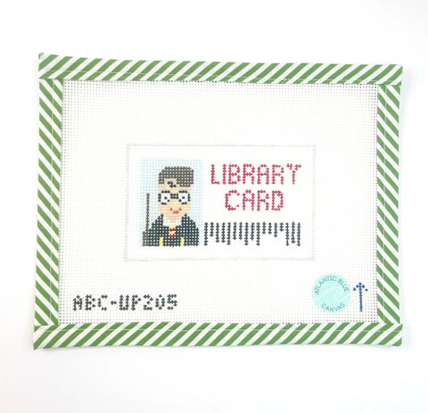 Harry Wizard Library Card