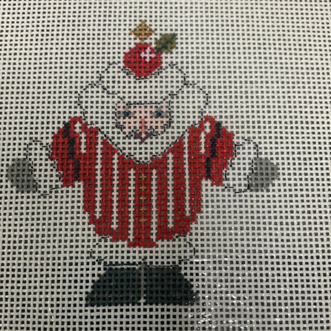 Santa: Peppermint Cupcake