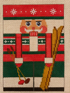 Nutcracker: Skier Santa