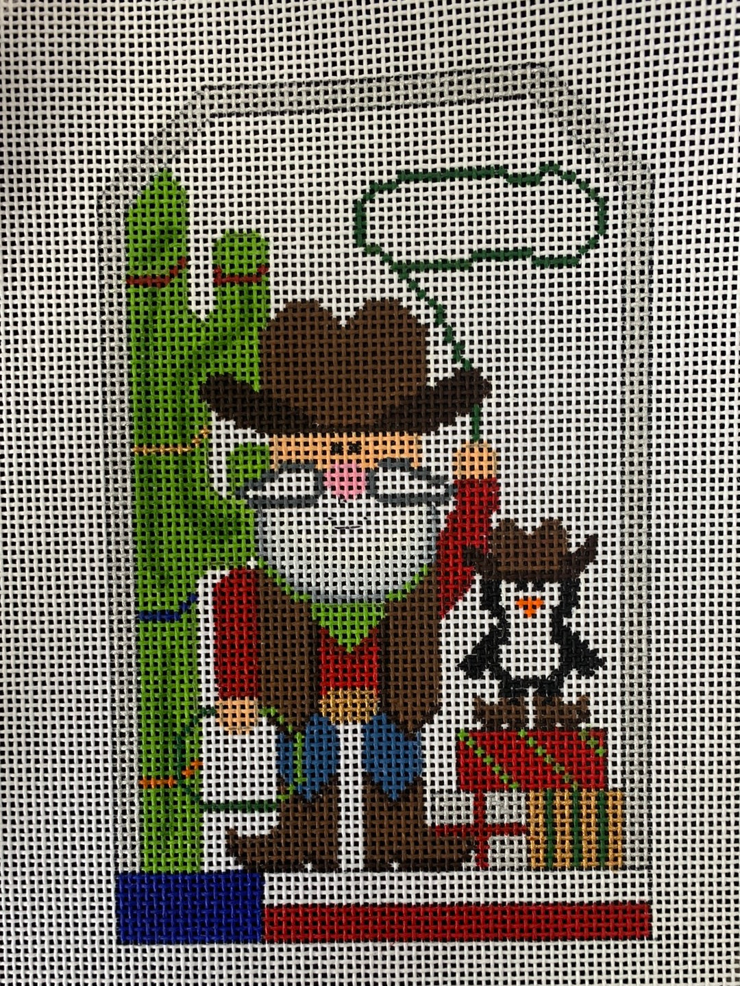 Cowboy Santa with Stitch Guide