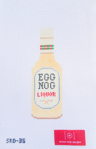 Eggnog Liquor Bottle