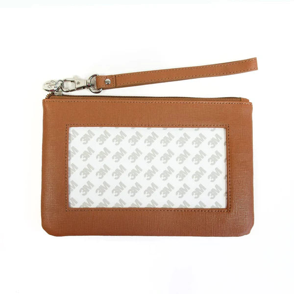 Saffiano Leather Accessory Bag