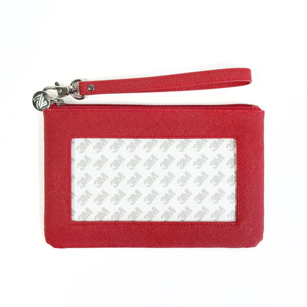 Saffiano Leather Accessory Bag