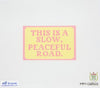 THis is a slow peaceful Road