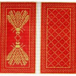 Eyeglass Case: Napoleon's Bee - Coral and Butter