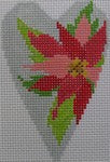 Heart - Poinsettia Heart