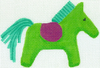 Mini Bag Charm - Hermes Horse with Saddle
