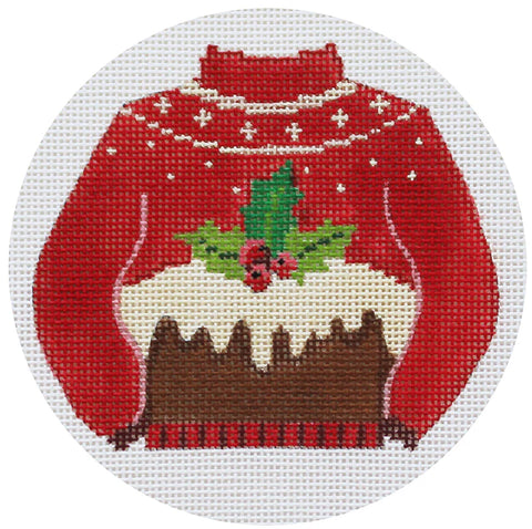 Sweater: Christmas Pudding Sweater