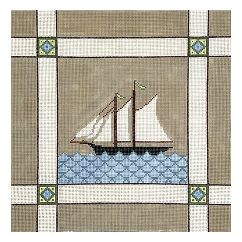 Pillow - Sailboat
