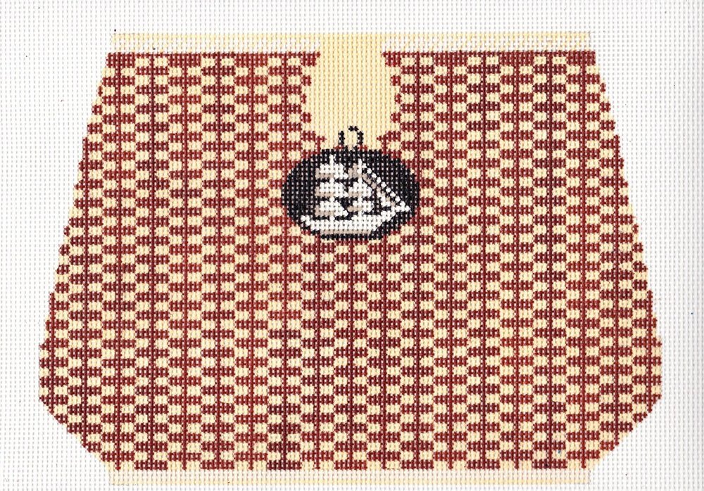 Large Basket with Ship