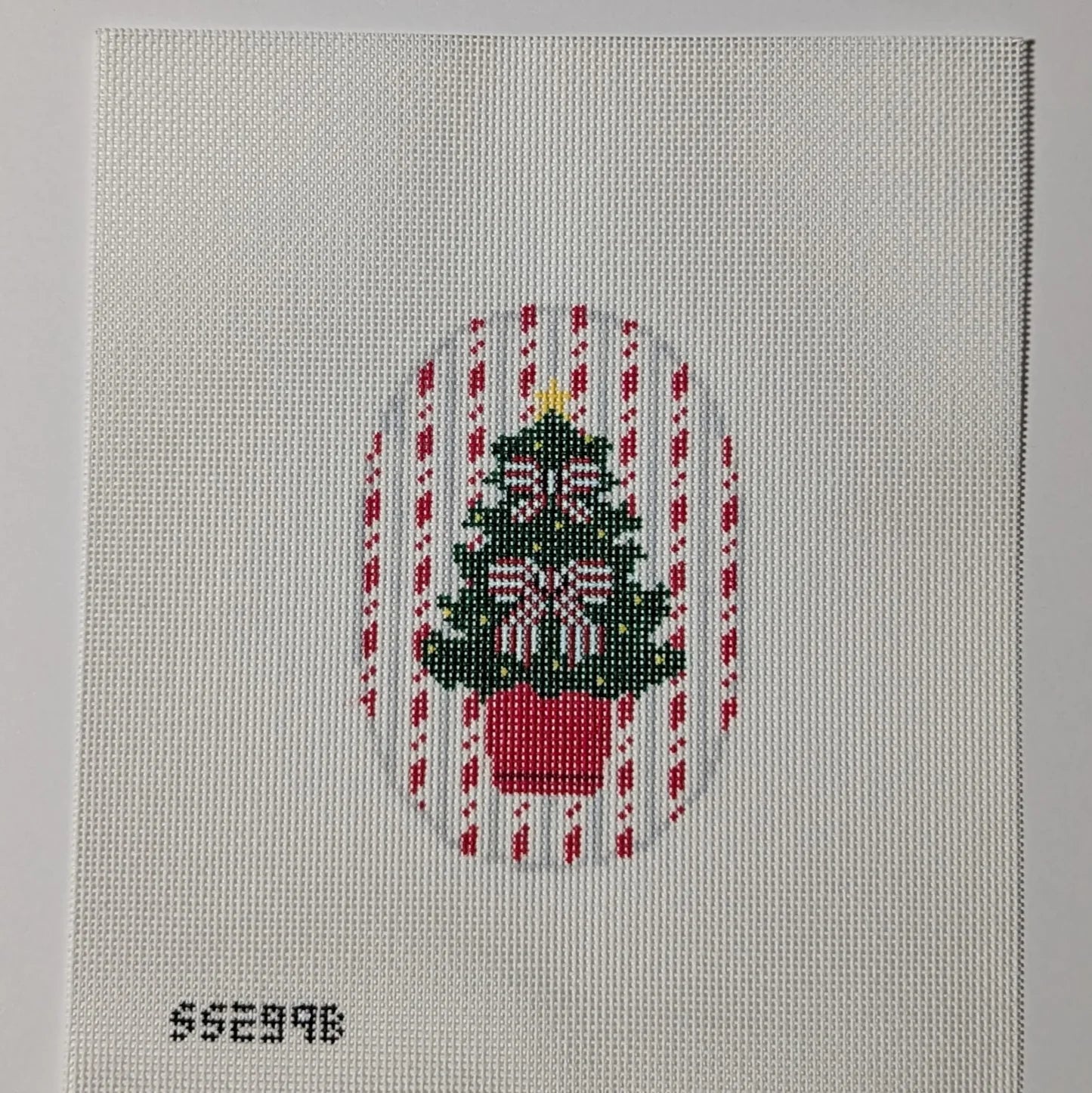 Christmas Tree with Bows - Red