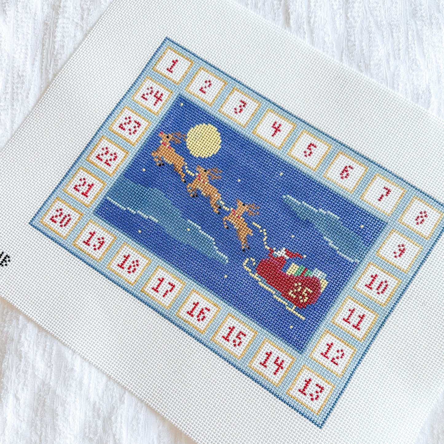 Santa and Reindeer Advent Calendar