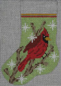 Mini Stocking - Cardinal