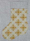 Mini Stocking - Snowflakes