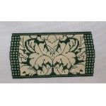 NeedleCase: Royal Damask Needle Case - green