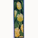Bookmark: Yellow Tulips