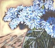 Blue cornflowers - Family Arts Needlework Shop
