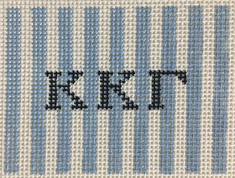 Sorority Insert with Stripes-Kappa Kappa Gamma