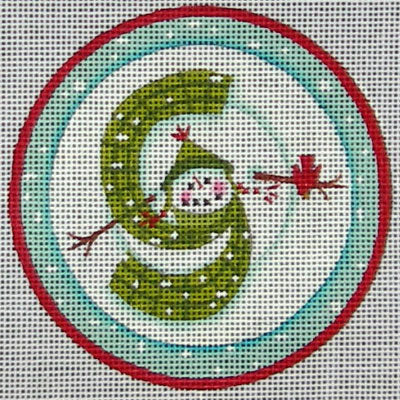 Swirling Snowman C © Karen Cruden