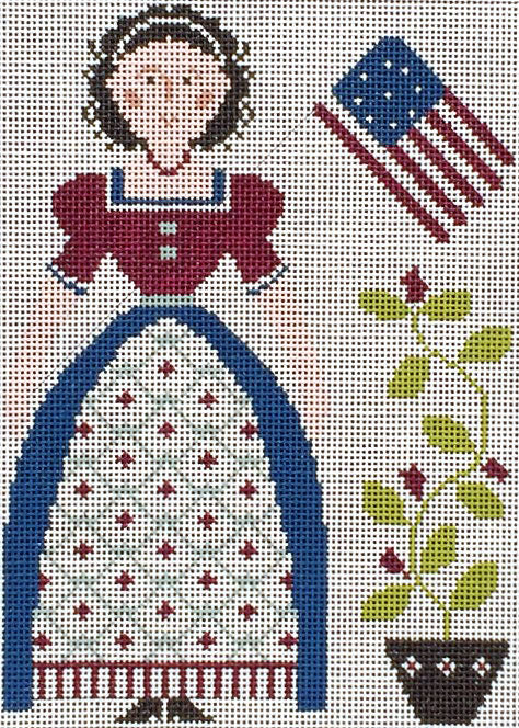 My Lady-Liberty©Little House Needleworks