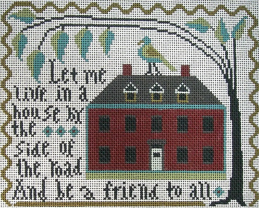 Big Red House©La-D-Da