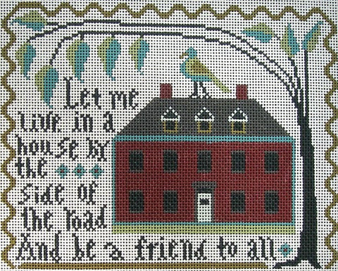 Big Red House©La-D-Da