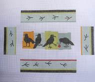 Crow Doorstop - Family Arts Needlework Shop