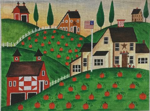 Pumpkin Red Barn©Cheryl Bartley