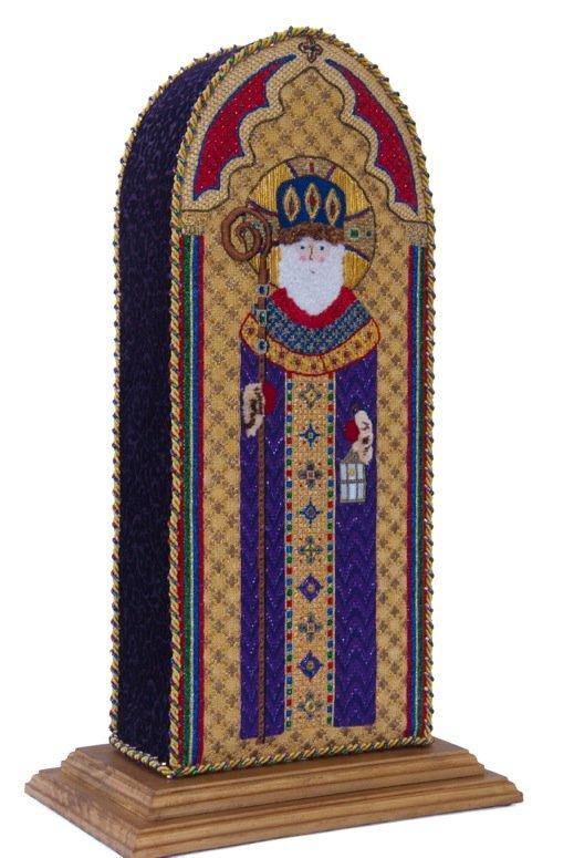 Byzantine St. Nicholas ***INCLUDES STITCH GUIDE*** - Family Arts Needlework Shop