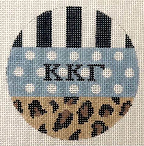 Sorority Round Multi Pattern-Kappa Kappa Gamma