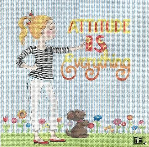 Attitude is Everything - Family Arts Needlework Shop