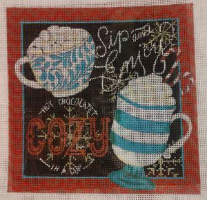 Hot Chocolate - Cozy Chocolate - Family Arts Needlework Shop