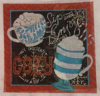 Hot Chocolate - Cozy Chocolate - Family Arts Needlework Shop