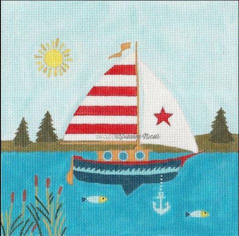 Sailboat - Family Arts Needlework Shop