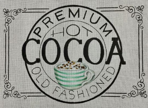 Hot Chocolate - Premium Coca Sign - Family Arts Needlework Shop