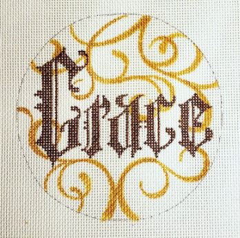 Word Ornament-Grace