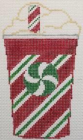 Holiday Cup-Peppermint Cup - Family Arts Needlework Shop