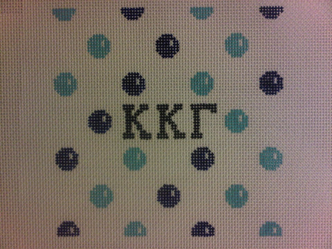 Sorority Bubble Square-Alpha Chi Omega