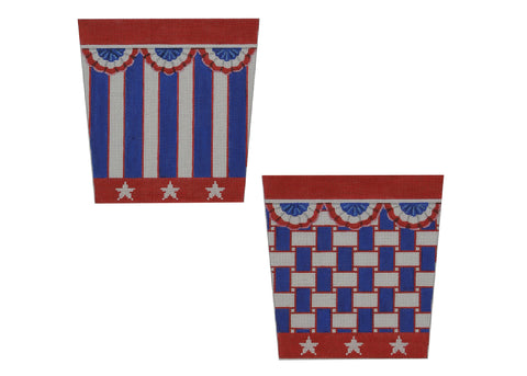 Basket: Patriotic Basket, 2 Canvases