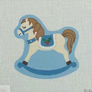 Rocking Horse, blue
