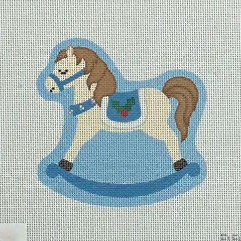 Rocking Horse, blue