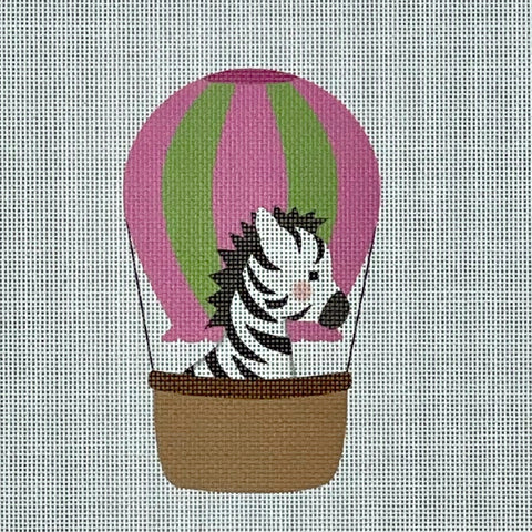 Pink Balloon Critter, Zebra